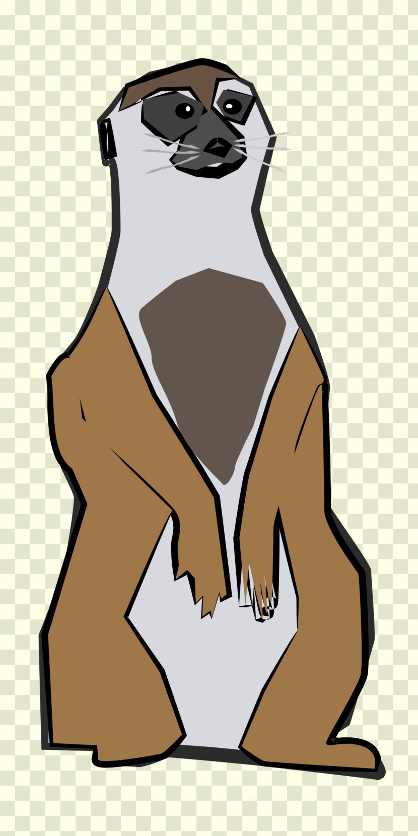 Meerkat Dog Favicon Clip Art - Concept - Cliparts Transparent PNG