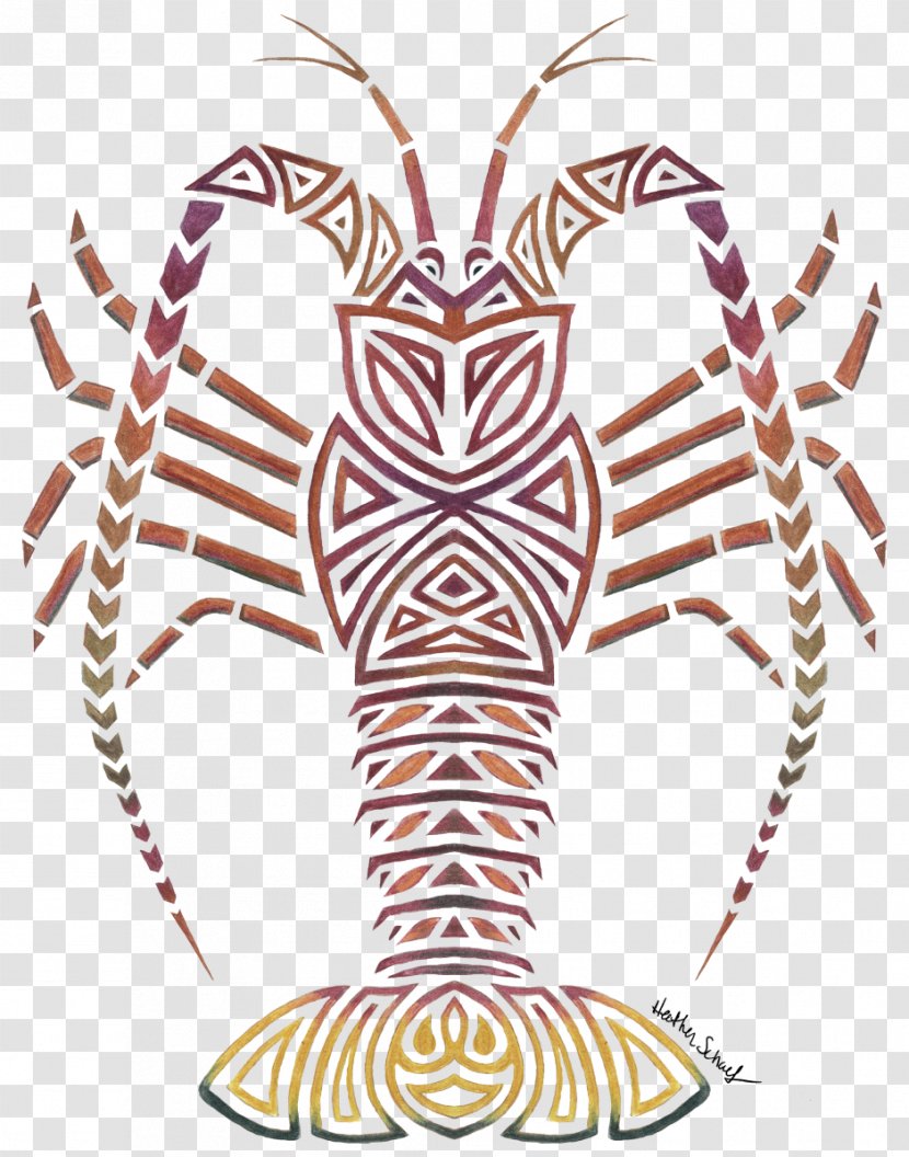Lobster Drawing Palinurus Art Transparent PNG