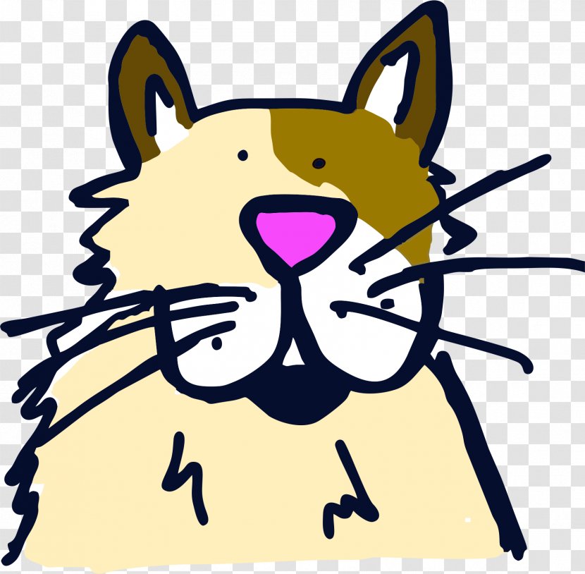 Whiskers Cat Promotional Merchandise - Snout Transparent PNG