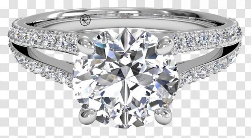 Engagement Ring Jewellery Ritani - Curve Transparent PNG