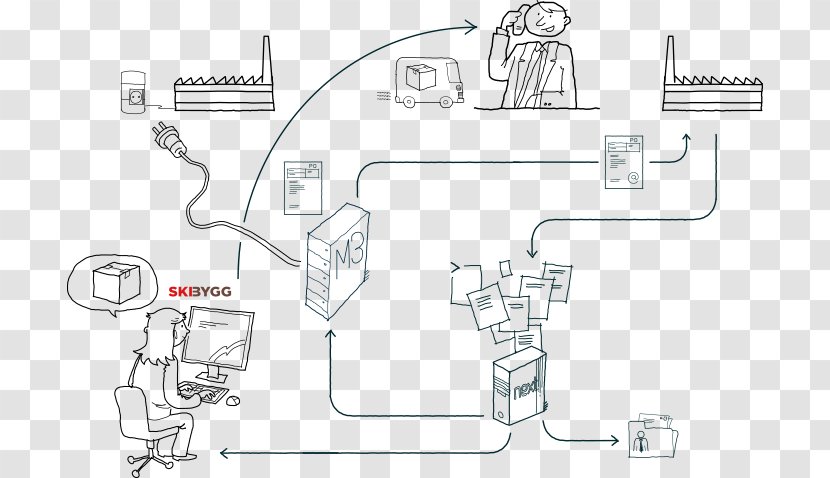 Car Drawing /m/02csf Line Diagram - Design M Transparent PNG