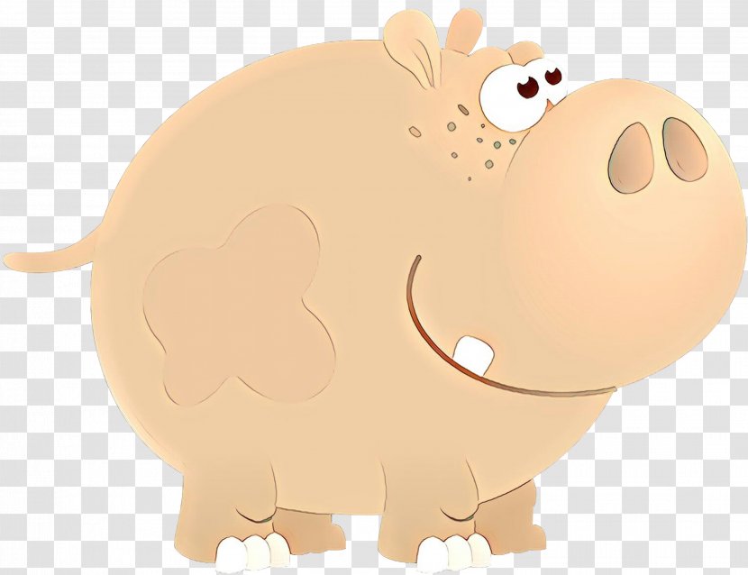 Cartoon Nose Snout Clip Art Livestock - Fawn Transparent PNG