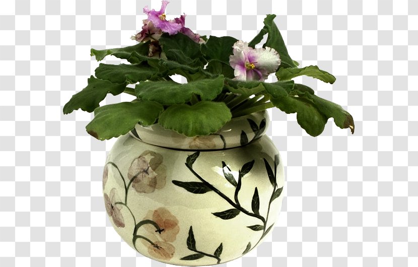 Ceramic Vase Flower Purple - Porcelain - Houseplant Transparent PNG