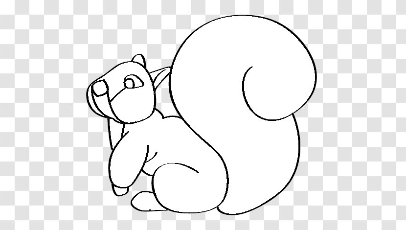 Drawing Tree Squirrel Image Coloring Book Painting - Watercolor - Ardilla Outline Transparent PNG