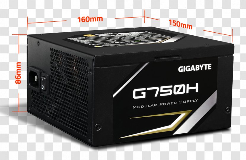 Power Supply Unit 80 Plus Gigabyte Technology Converters ATX - Atx - Computer Transparent PNG