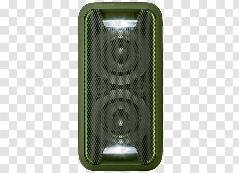 Home Audio Wireless Speaker High Fidelity Loudspeaker - Sound - Green Techno Transparent PNG