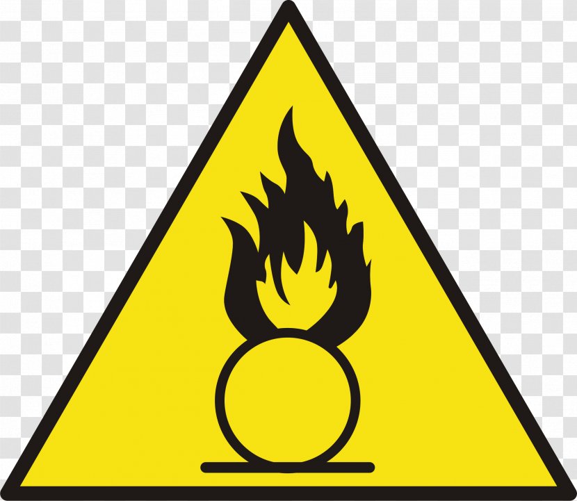 Pictogram Object Hazard Symbol Temperature - Yellow - Advert Transparent PNG