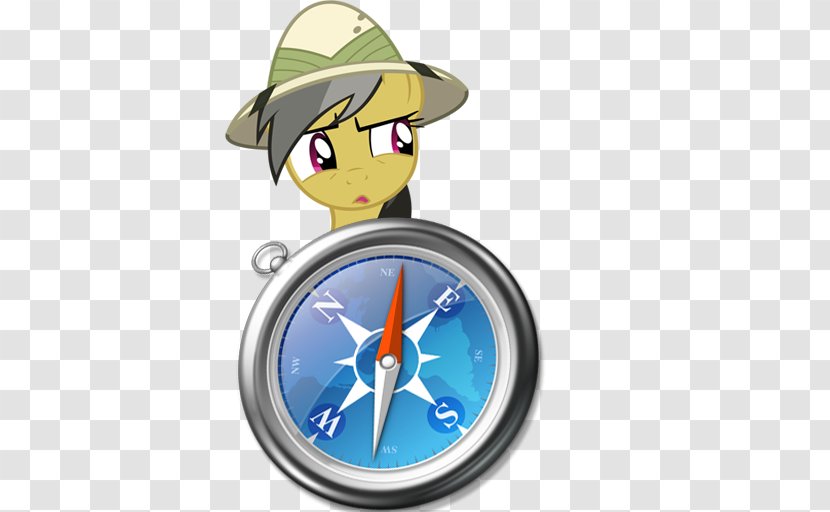 Safari MacOS Web Browser Pony Apple - Headgear Transparent PNG