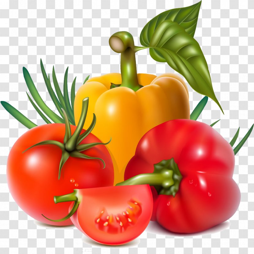 Vegetable Tomato Clip Art - Garnish - And Pepper Transparent PNG
