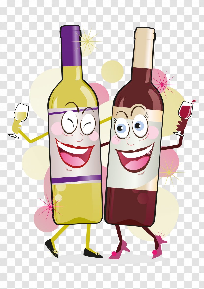 Wine Clip Art Drink Bottle Food Transparent PNG