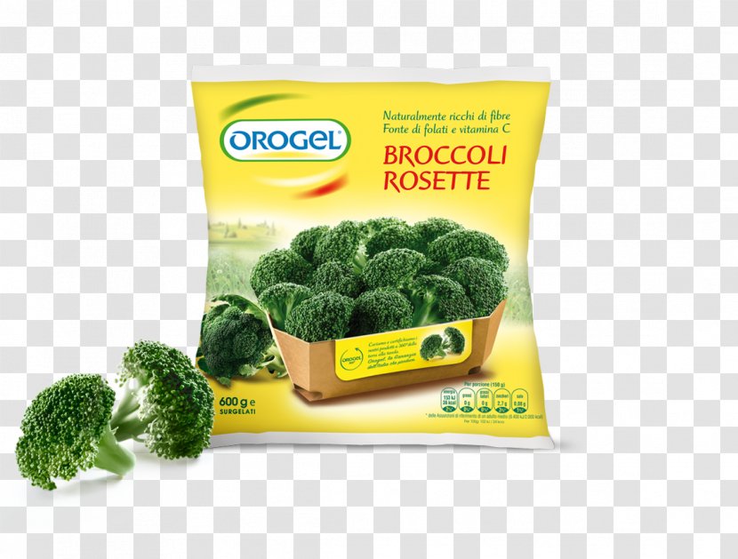 Broccoli Vegetarian Cuisine Food Orogel S.p.A. Consortile Frozen Vegetables - Spa Transparent PNG