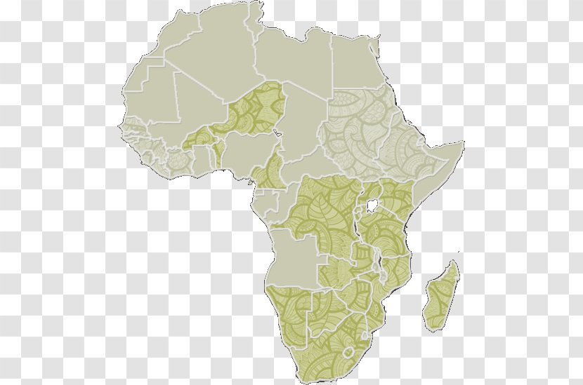 Africa World Map - Cartography - African Landscape Transparent PNG