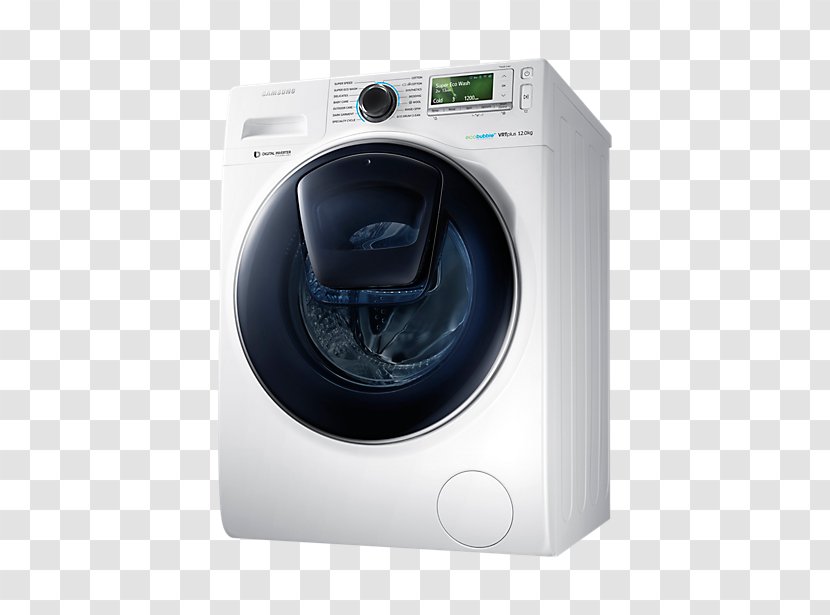 Washing Machines Clothes Dryer Samsung Electronics - Home Appliance Transparent PNG