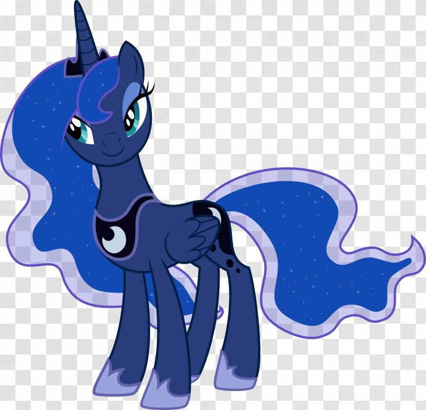 Princess Luna Celestia Pony Applejack Twilight Sparkle - Vector Child Transparent PNG