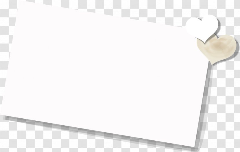 Paper Brand Angle Font - Heart - Vector Envelope Element Transparent PNG
