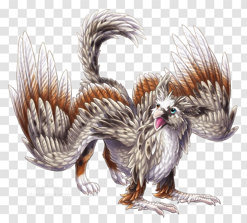 Chicken Basilisk Dog Blue Merle Griffin - Feather Transparent PNG