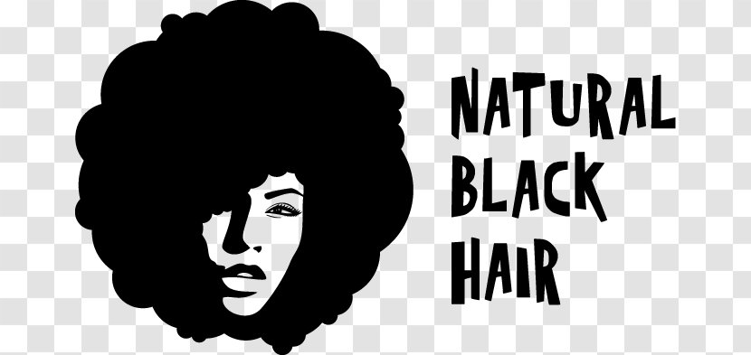 Afro-textured Hair Silhouette Black - Smile Transparent PNG