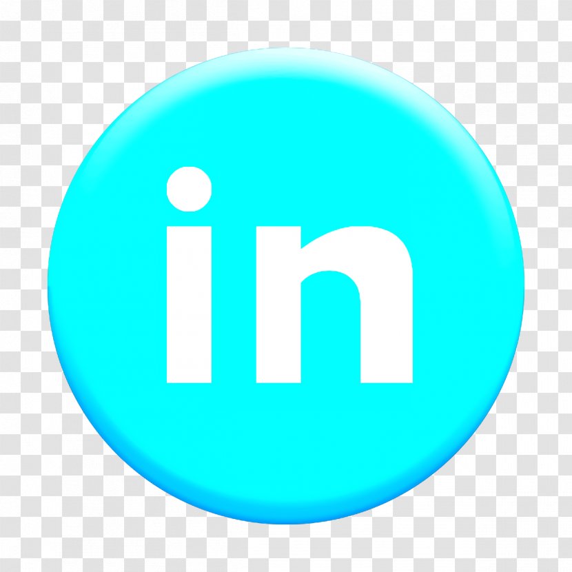 Linkedin Icon - Logo - Teal Transparent PNG