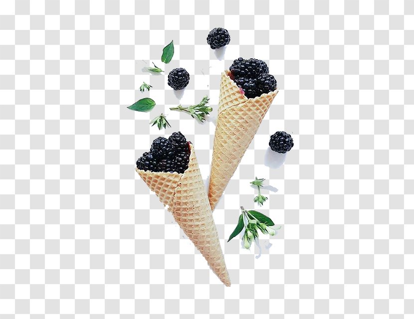 Ice Cream Cone Shutter Speed - Dairy Product - Mulberry Transparent PNG