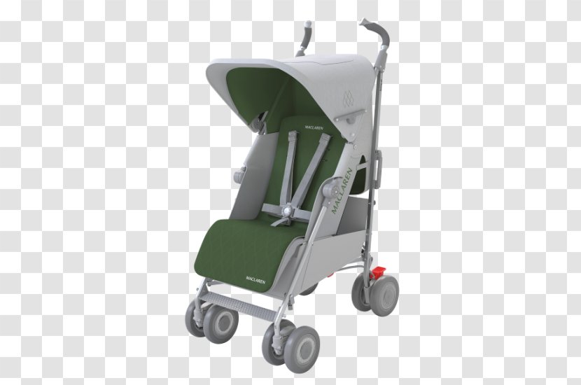 Baby Transport Maclaren Child Infant Silver Cross - Green Techno Transparent PNG