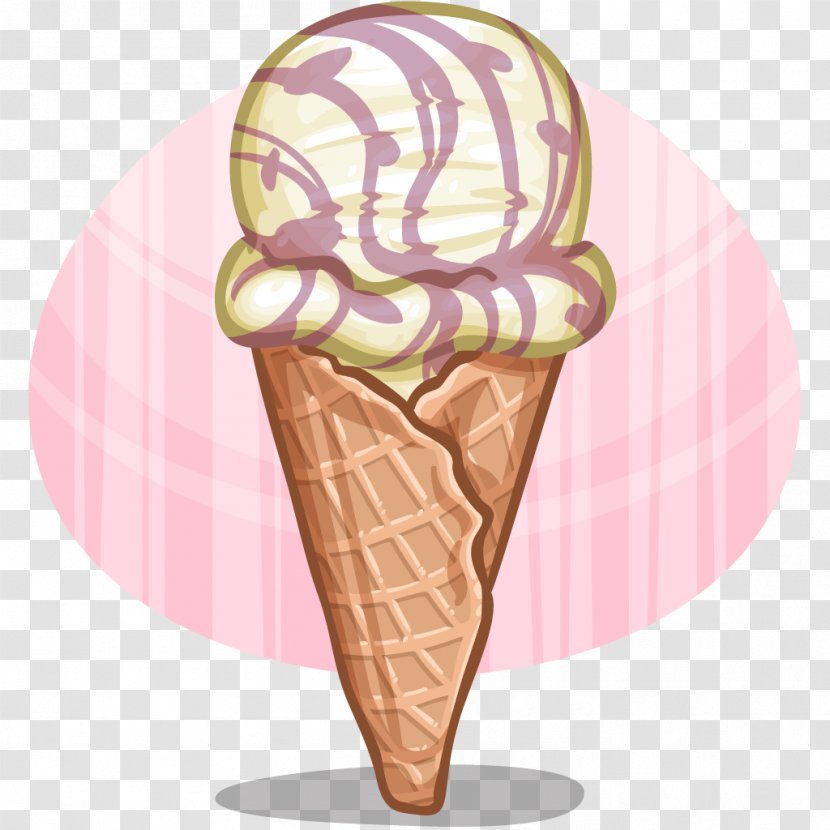 Neapolitan Ice Cream Cones Sundae Chocolate Brownie - Flavor - Ripples Ripple Transparent PNG