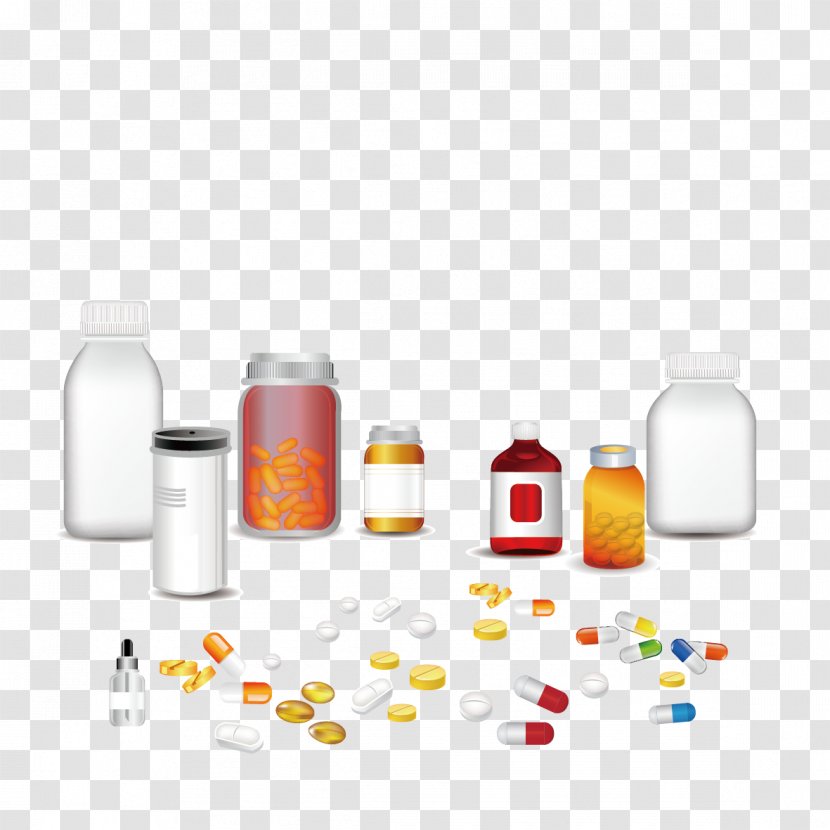 Pharmaceutical Drug - Food - Drugs And Bottle Transparent PNG