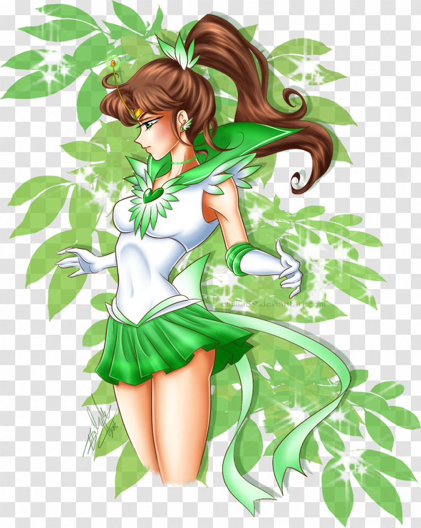 Sailor Jupiter Moon Mercury Mars Pluto - Flower Transparent PNG