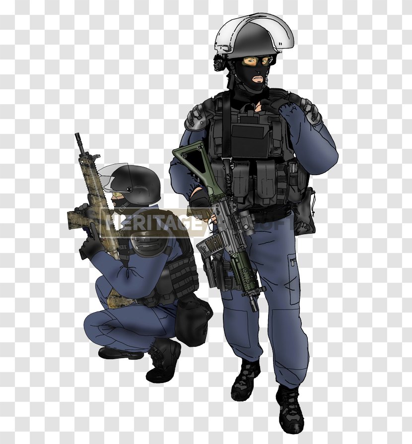 Airsoft Guns GIGN National Police Intervention Groups - Security - Soldier Transparent PNG