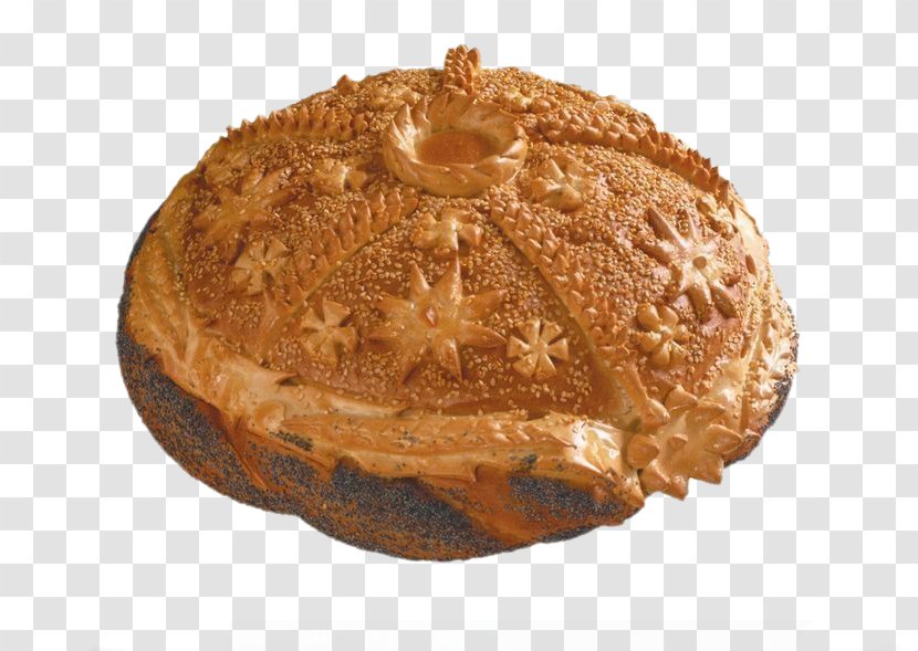 Korovai Rye Bread Kvass Zwieback - King Cake - Fancy Transparent PNG