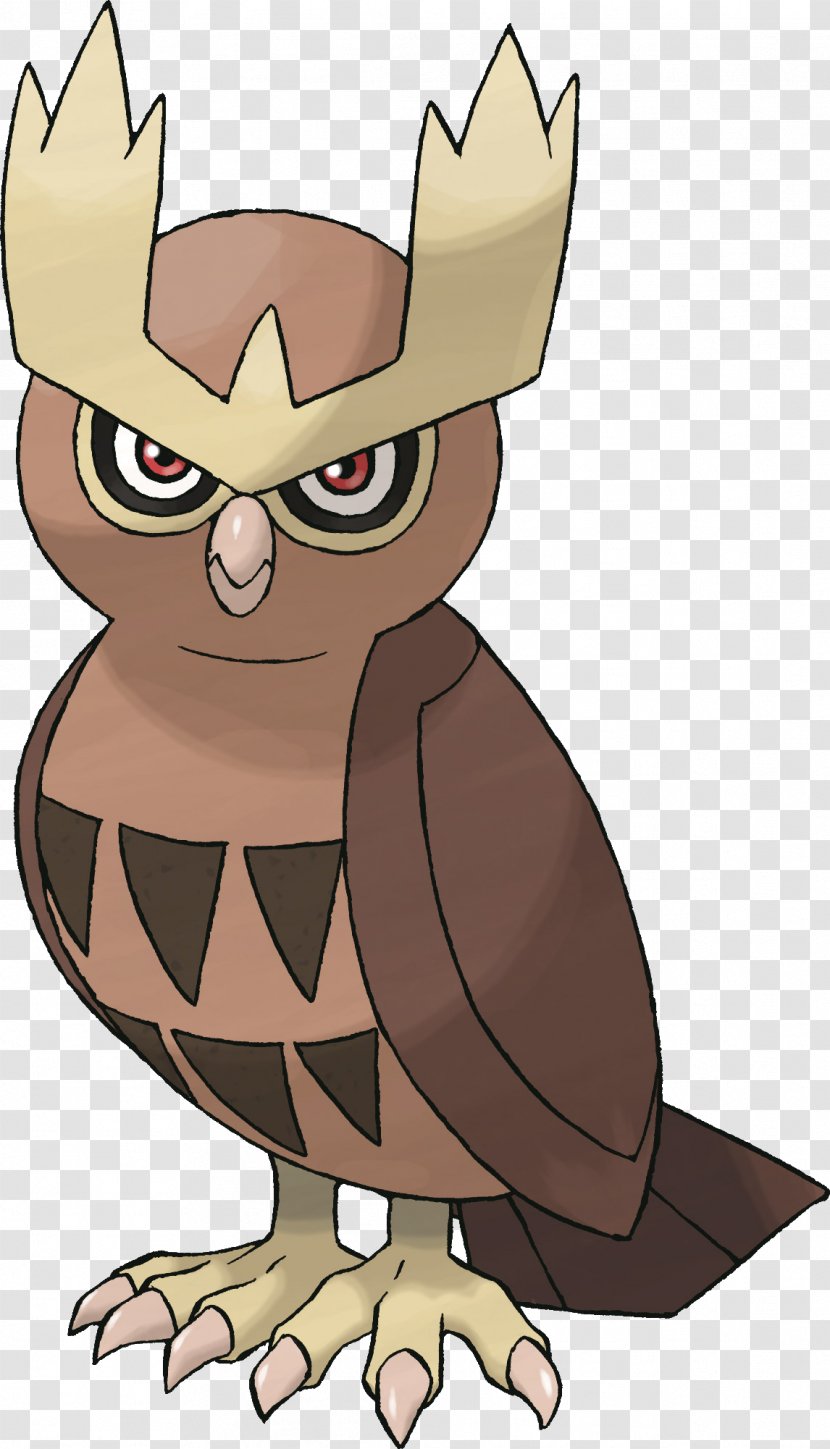 Pokémon Sun And Moon Gold Silver Colosseum Ash Ketchum Noctowl - Wing - Hoothoot Transparent PNG