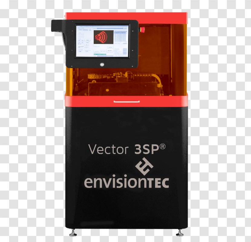 3D Printing EnvisionTEC Manufacturing Printer - Engineering - Billboard Vector Material Variety Show Transparent PNG