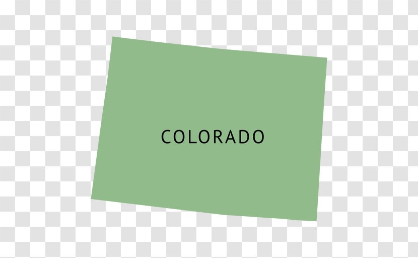 Colorado Map - Text Transparent PNG