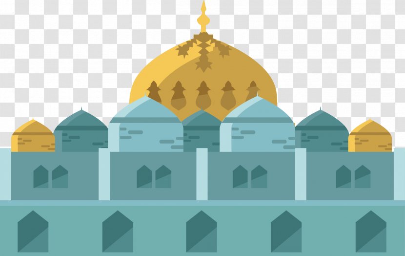 Islamic Arches Architecture Illustration - Sky - Temple Vector Transparent PNG