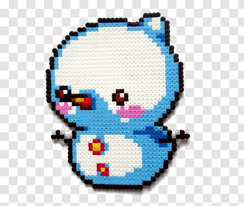Bead Pixel Art Handicraft Snowman - Vincent Valentine Transparent PNG