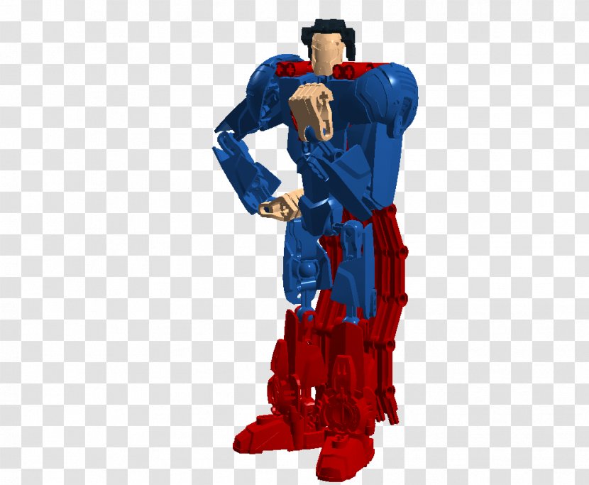 Cobalt Blue Superhero Costume - Lego Superman Transparent PNG