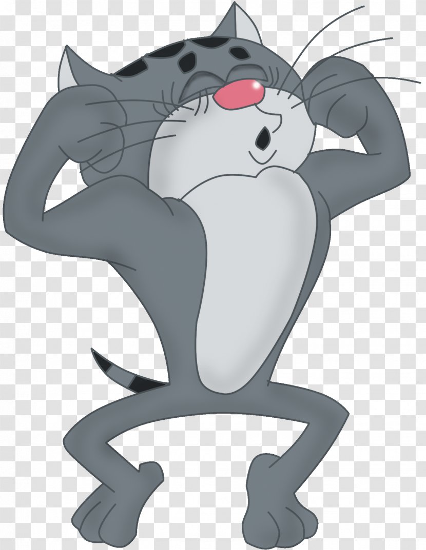 Cat Mammal Whiskers Clip Art - Cartoon Transparent PNG