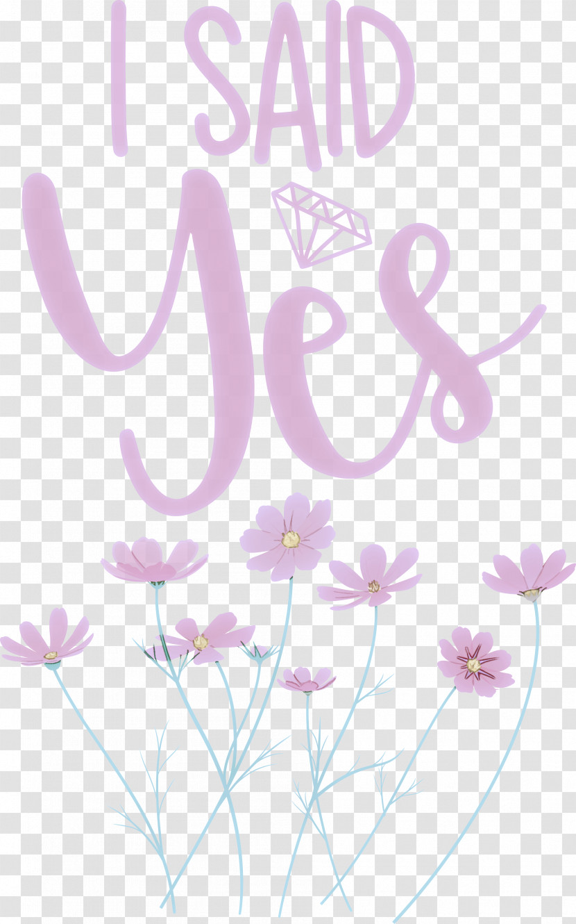 I Said Yes She Said Yes Wedding Transparent PNG