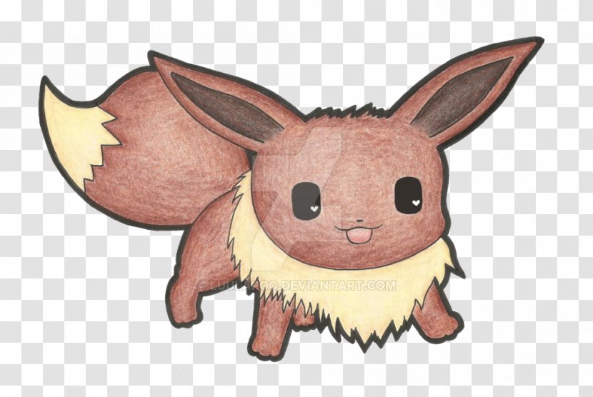 Horse Pig Dog Snout Mammal - Fictional Character - Flareon Eevee Drawing Transparent PNG