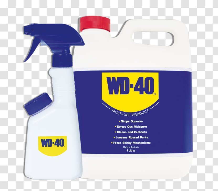 WD-40 Lubricant Aerosol Spray Industry - Brand Transparent PNG