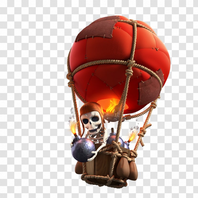 Clash Of Clans Royale Balloon Game Strategy Transparent PNG