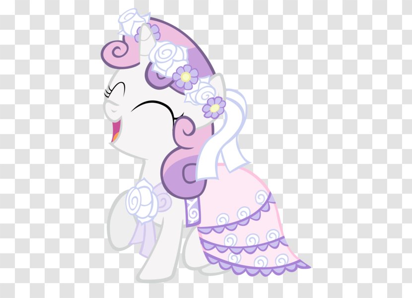 Pony Sweetie Belle Dress Rarity Clothing - Cartoon Transparent PNG