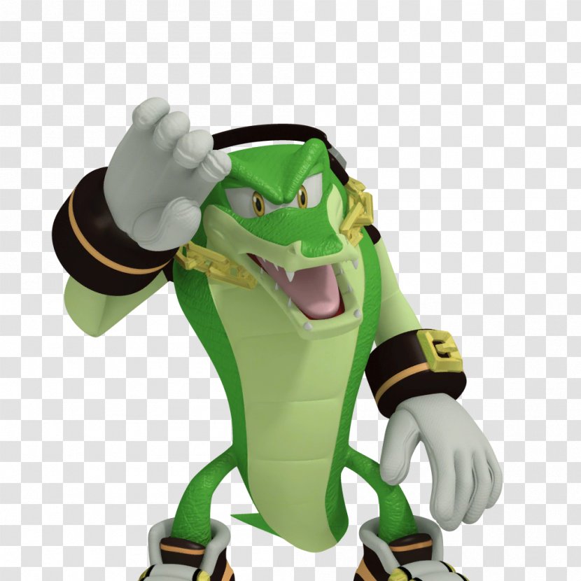 Sonic Free Riders Vector The Crocodile Knuckles' Chaotix Heroes - Toy Transparent PNG