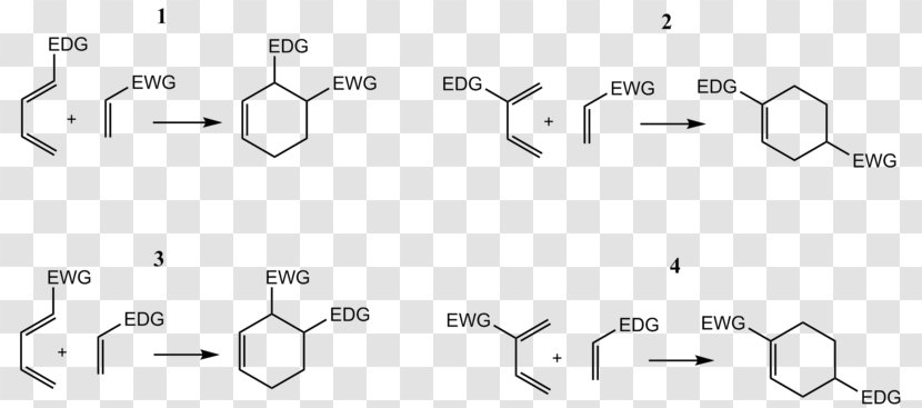 Regioselectivity Diels–Alder Reaction Chemical Chemistry Organic - Number - Synthesis Transparent PNG