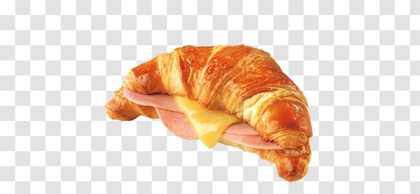 Ham And Cheese Sandwich Croissant Breakfast - Food Transparent PNG