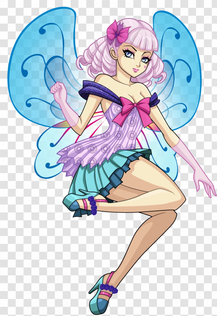 Pixie Fairy Drawing Art - Flower - Lott Transparent PNG