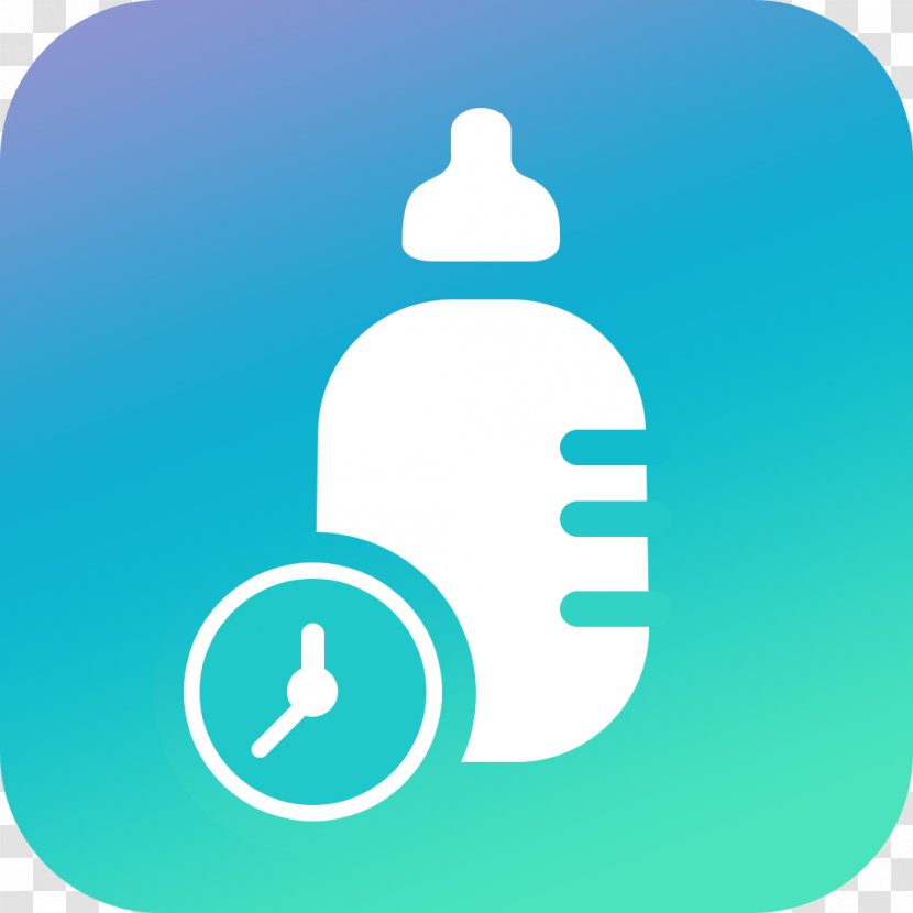 Brand Logo Technology - Aqua - Bottle-feeding Clipart Transparent PNG