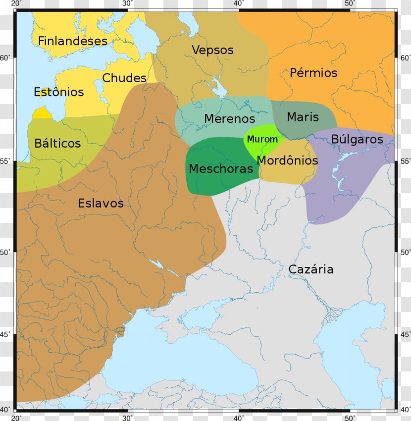 Kievan Rus' Primary Chronicle Varangians East Slavs - World - Portugal Map Transparent PNG