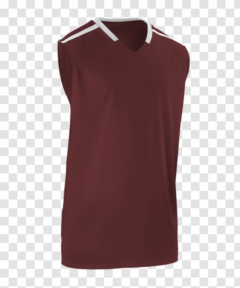 Sleeveless Shirt T-shirt Shoulder - T - Basketball Uniform Transparent PNG