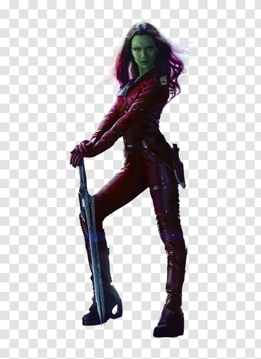 Guardians Of The Galaxy Gamora Rocket Raccoon Drax Destroyer Star-Lord - Flower Transparent PNG