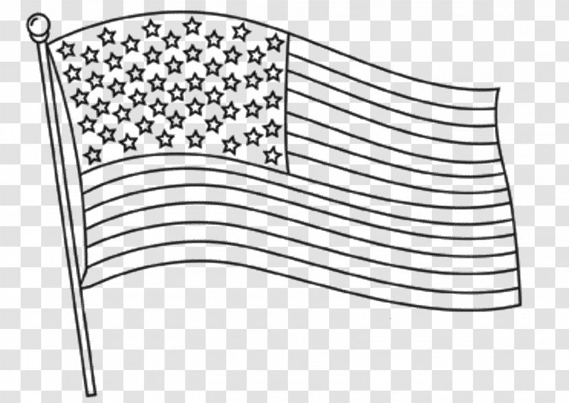Flag Of The United States Coloring Book Independence Day - Flags World Transparent PNG